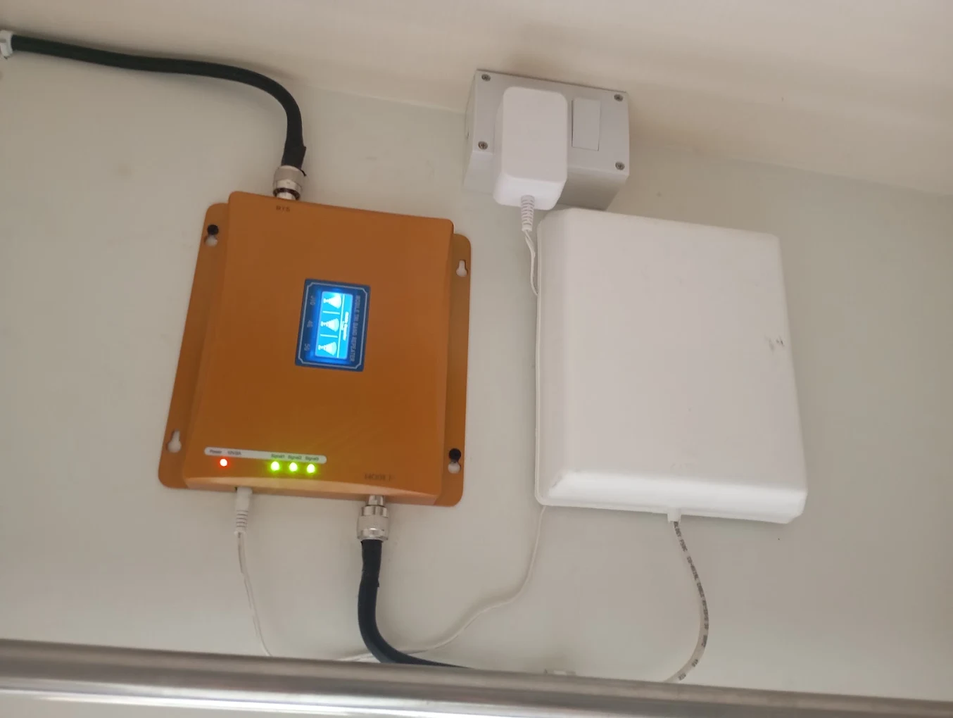 Airtel Booster Installation at a Chanda Nagar Flat
